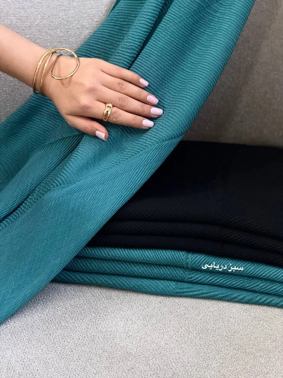 شال پلیسه ابریشم 1